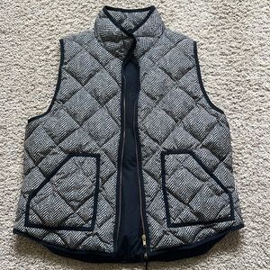 Size XL J Crew down-filled Vest